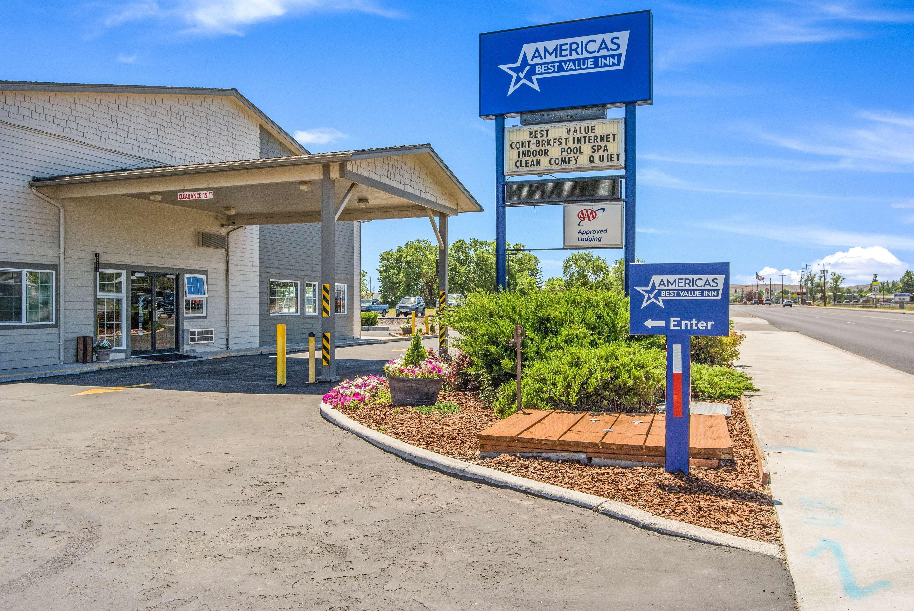 Americas Best Value Inn Burns Eksteriør billede